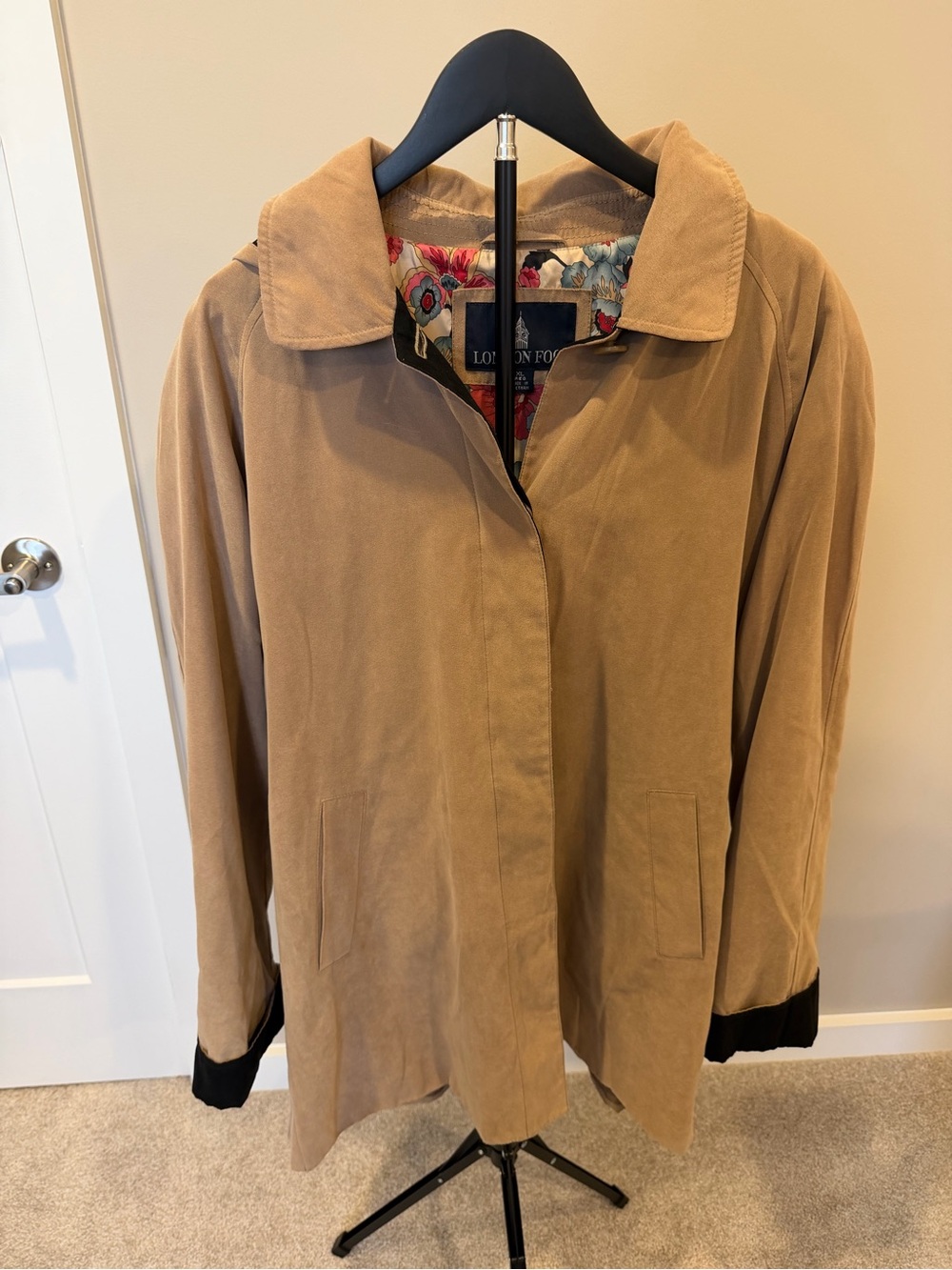 London Fog Women’s Jacket Floral Lining